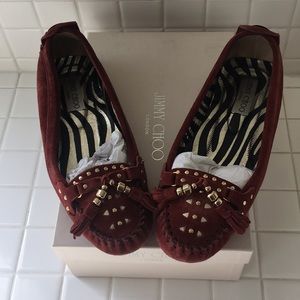 Jimmy Choo loafers -  gently worn